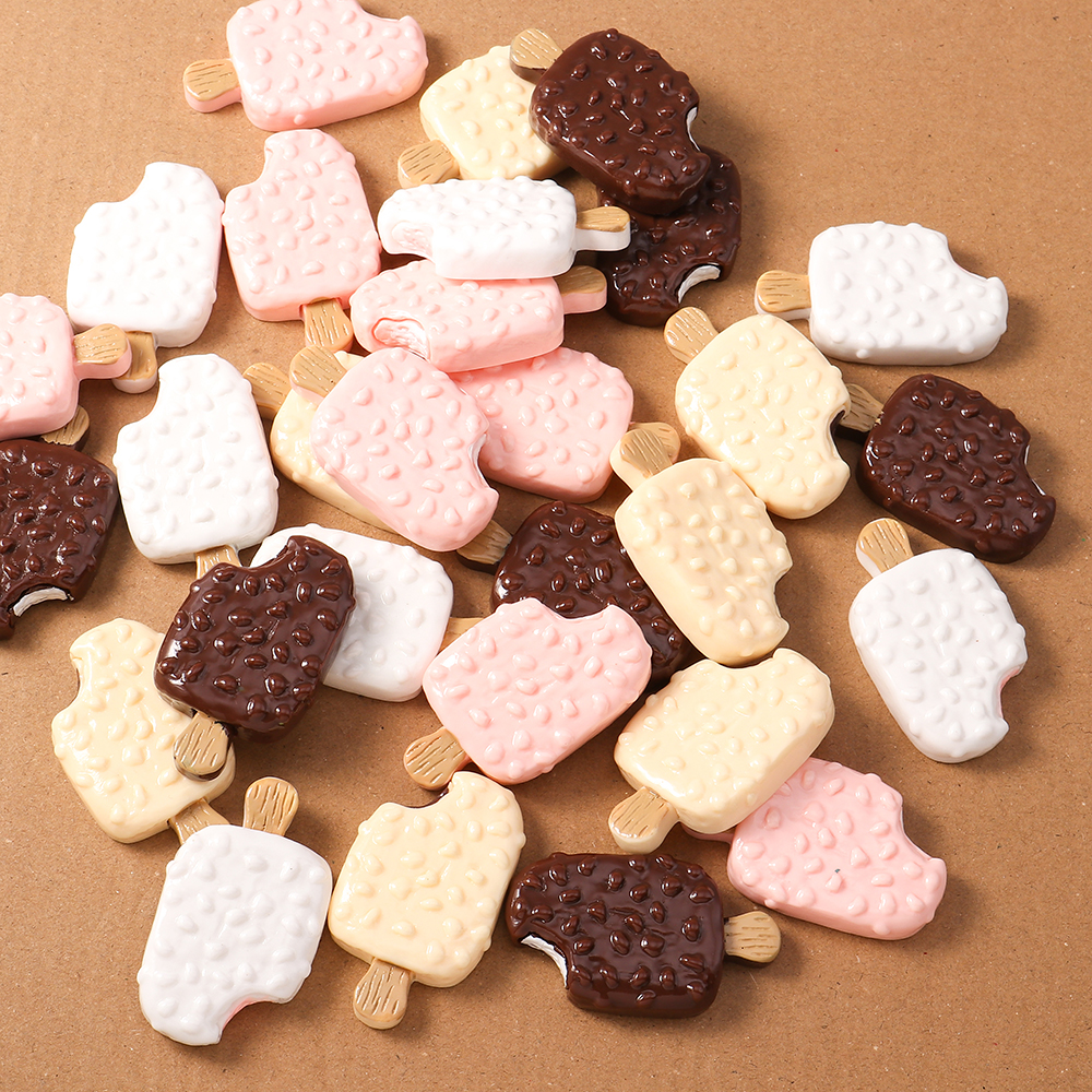4pcs Simulation Food Ice Cream – Embellishments For Scrapbooking recenzja i cena