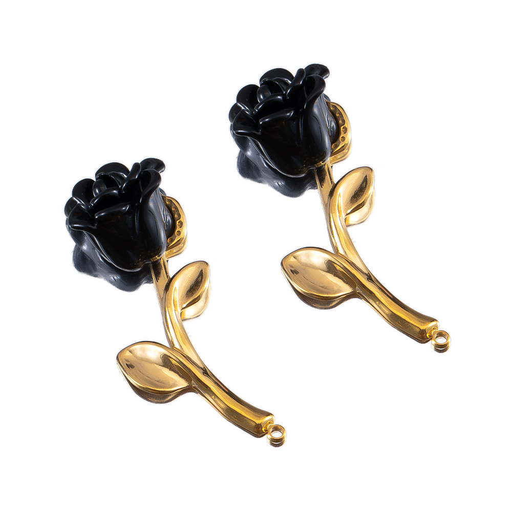 2pcs Stainless Steel Flower Cr – Embellishment Crafts recenzja i cena