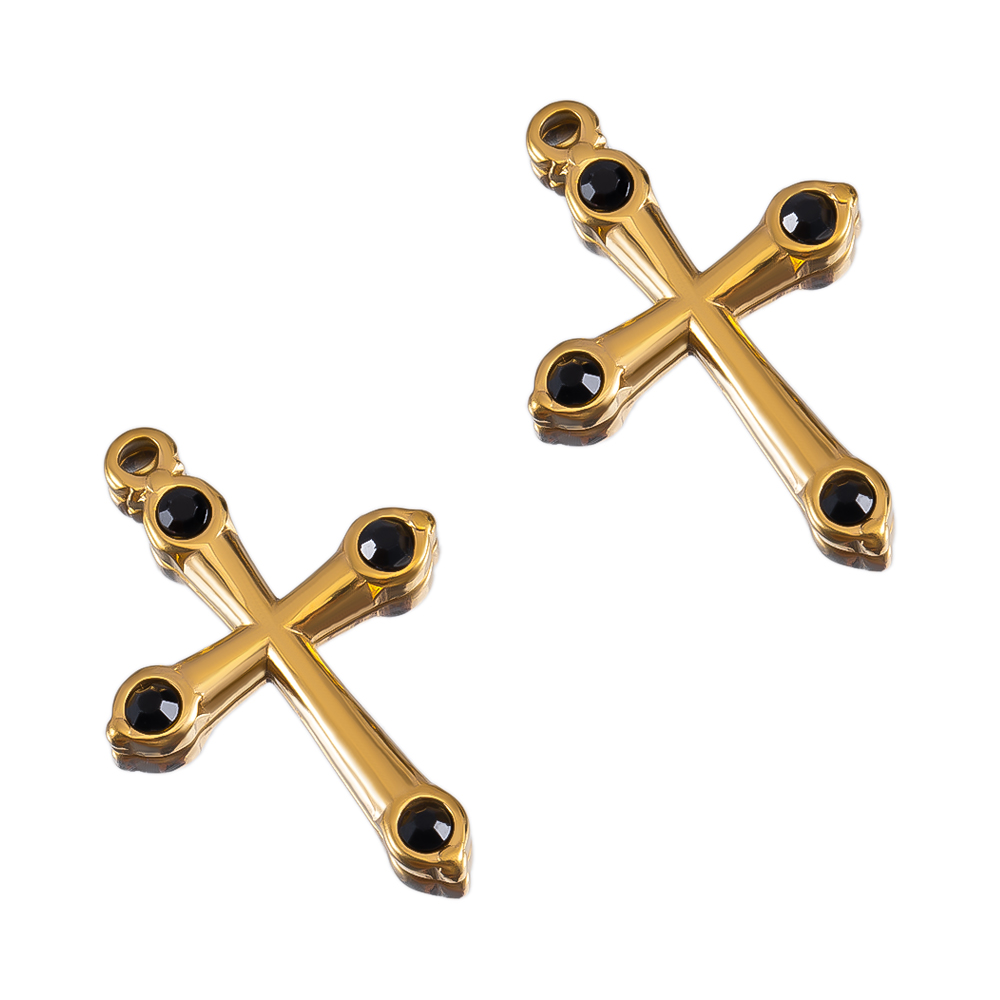 2pcs Stainless Steel Flower Cr – Embellishment Crafts recenzja i cena