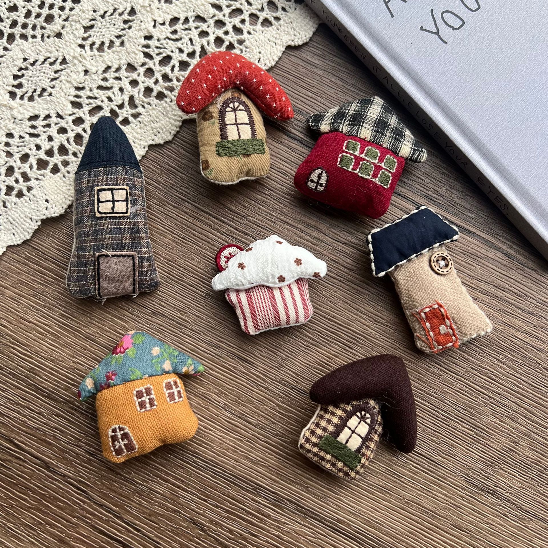 Stuffed Fabric Mushroom House  – Embellish Craft recenzja i cena