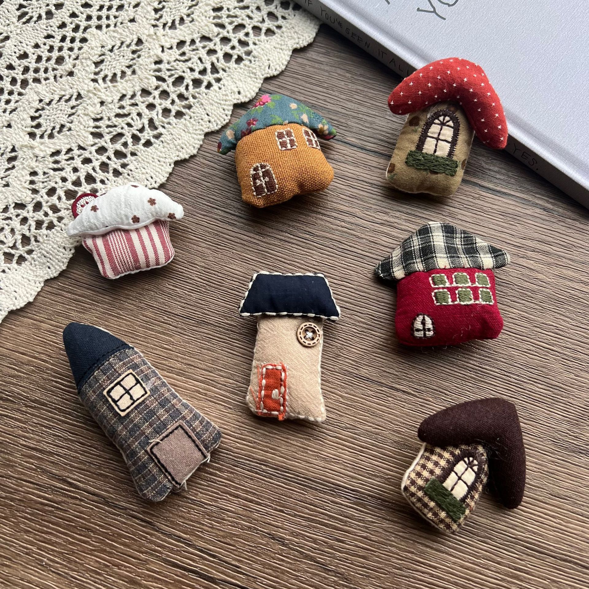 Stuffed Fabric Mushroom House  – Embellish Craft recenzja i cena