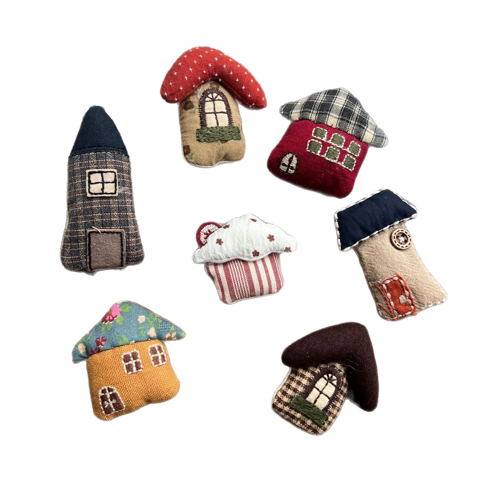 Stuffed Fabric Mushroom House  – Embellish Craft recenzja i cena