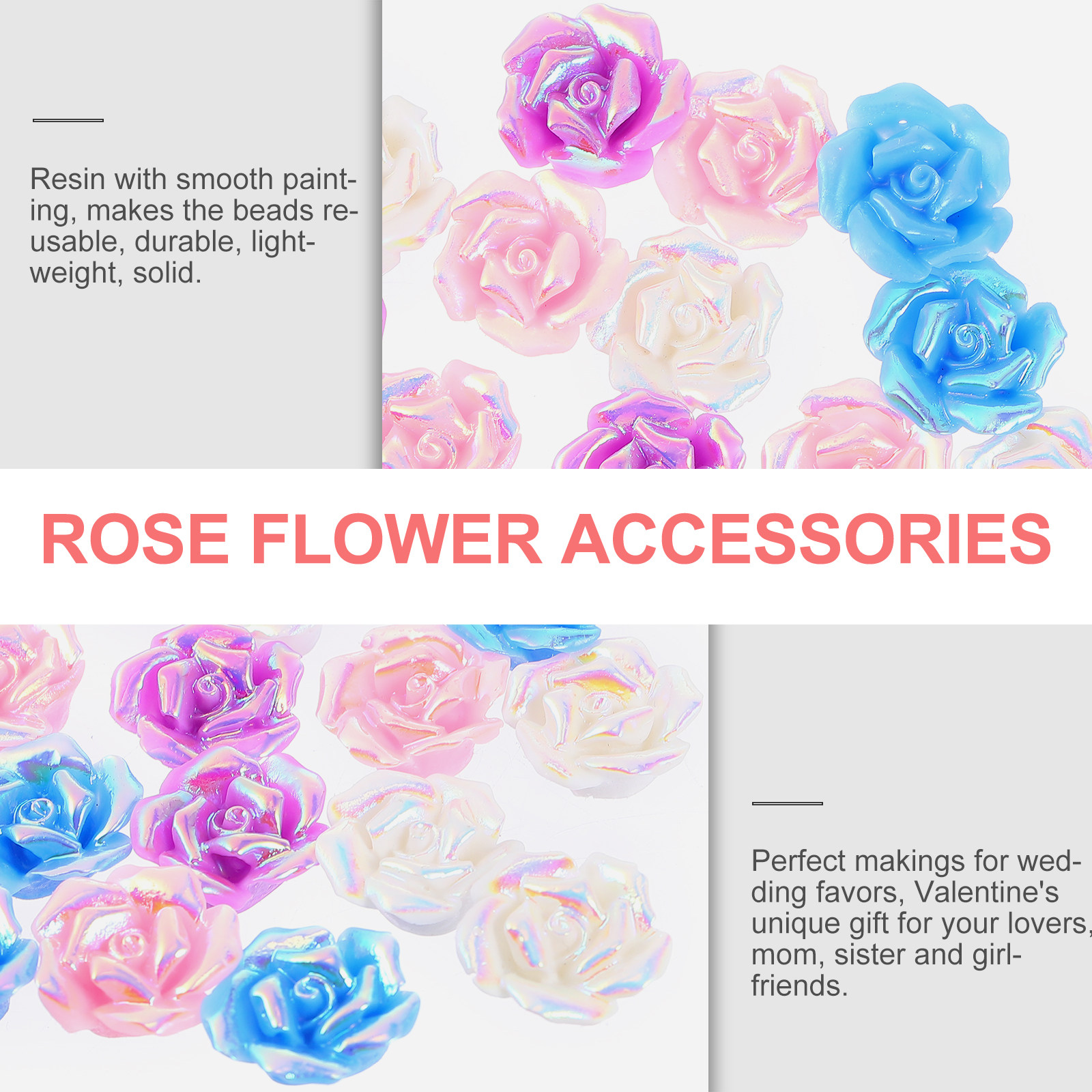 20Pcs Rose Flower Phone Case A – Embellishment Crafts recenzja i cena