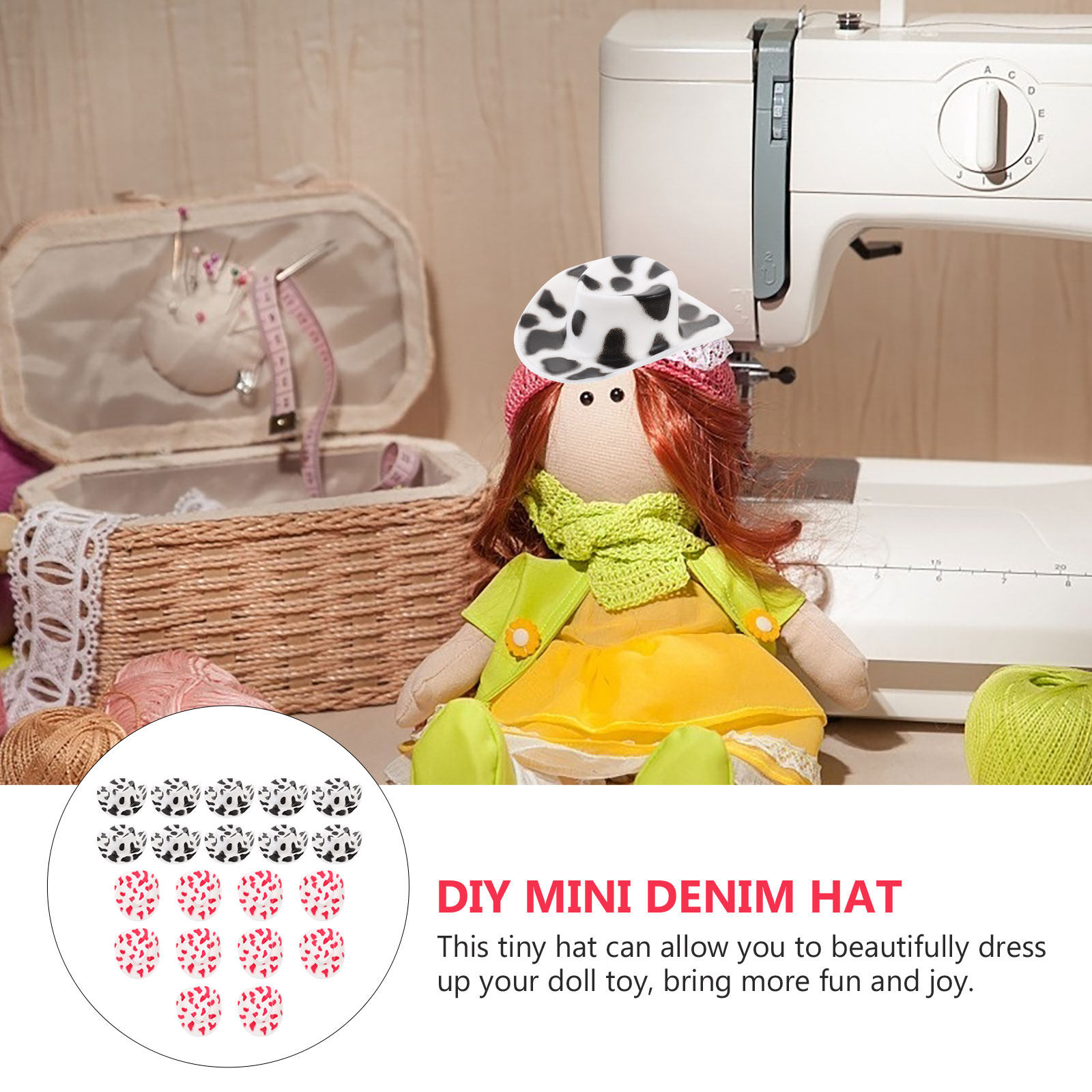 20Pcs Miniature Cowboy Hats Sm – Embellish Craft recenzja i cena