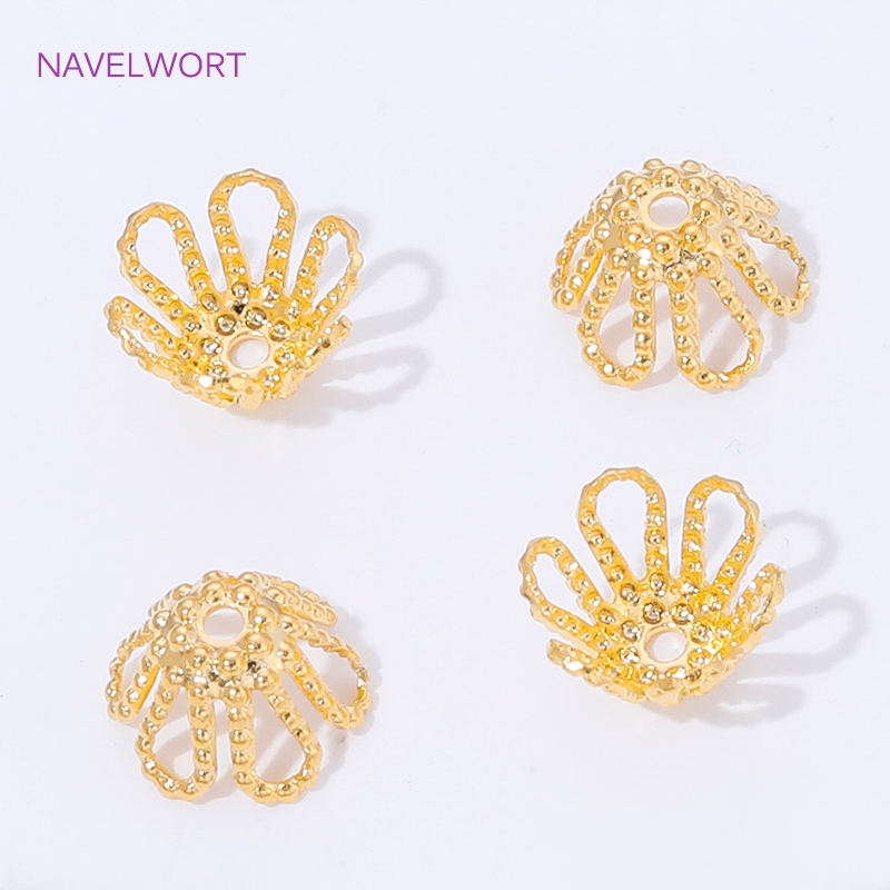 18K Gold Plated Spacer Beads C – Embellishment Crafts recenzja i cena