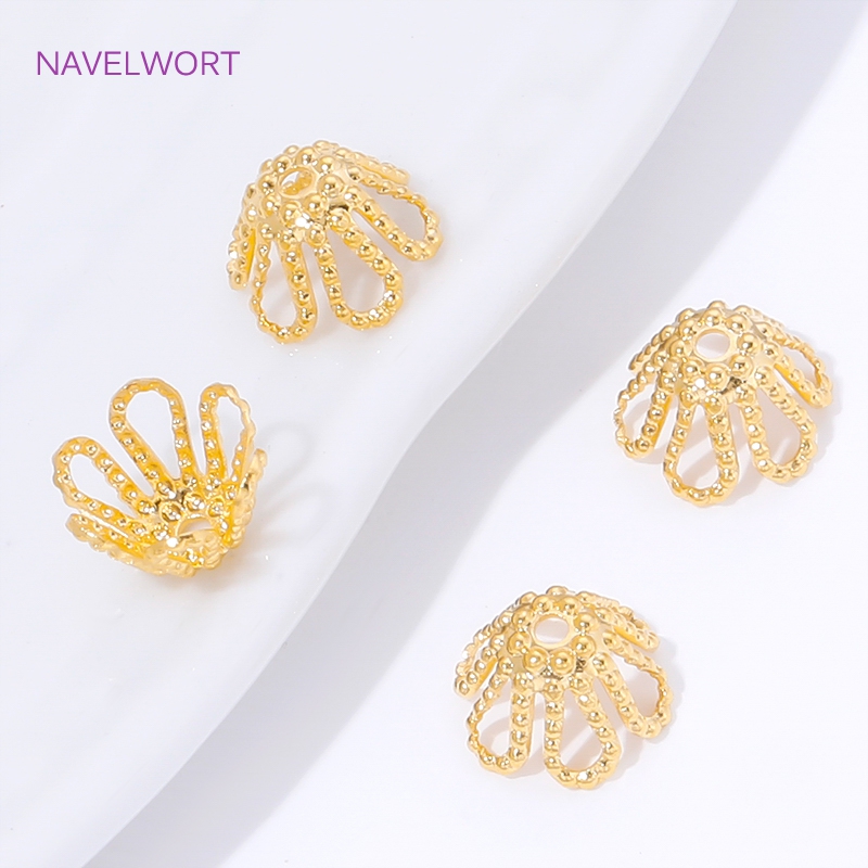 18K Gold Plated Spacer Beads C – Embellishment Crafts recenzja i cena