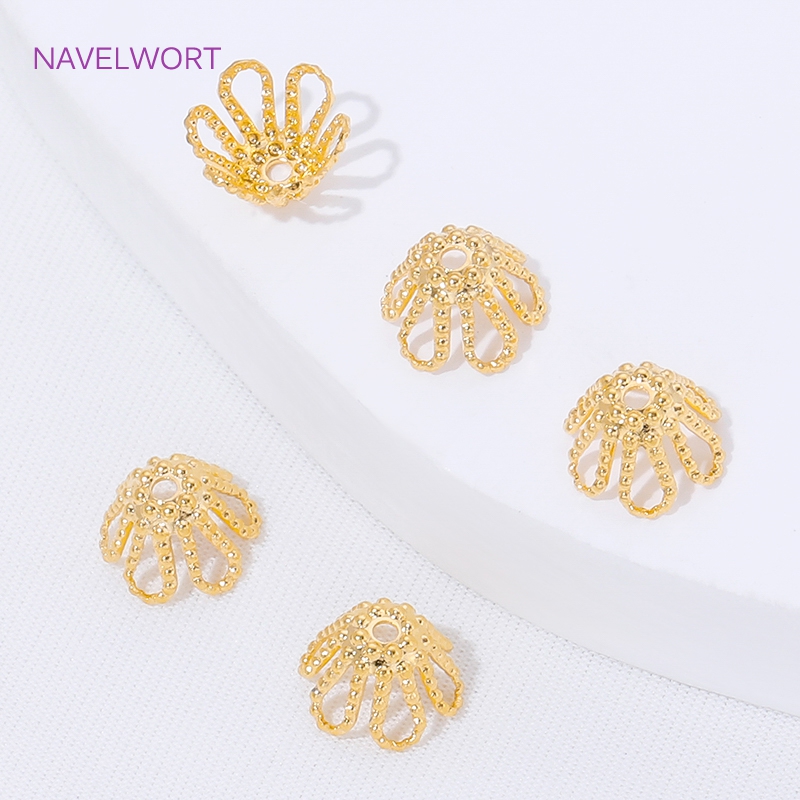 18K Gold Plated Spacer Beads C – Embellishment Crafts recenzja i cena
