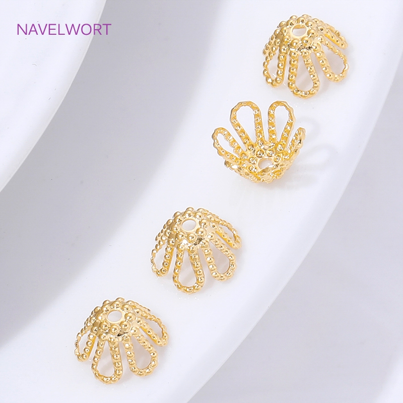 18K Gold Plated Spacer Beads C – Embellishment Crafts recenzja i cena