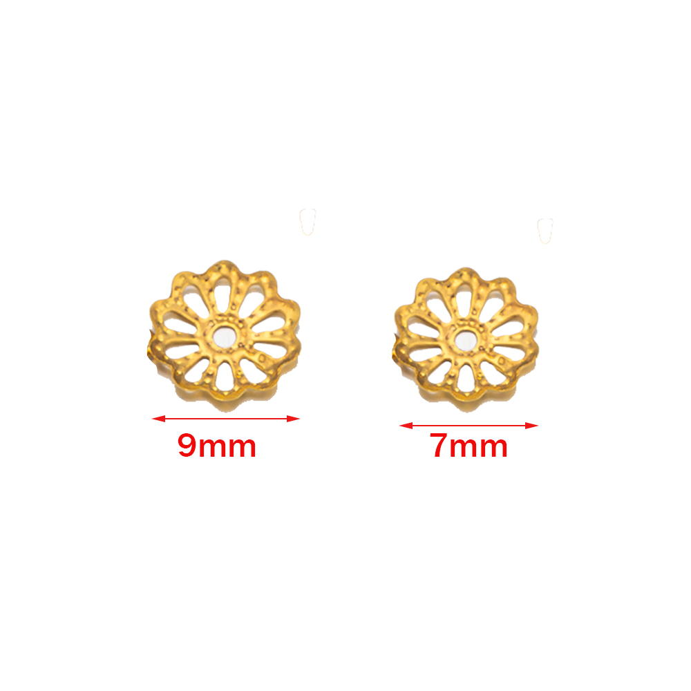 200pcs 7/9mm Filigree Flower H – Embellishment Crafts recenzja i cena
