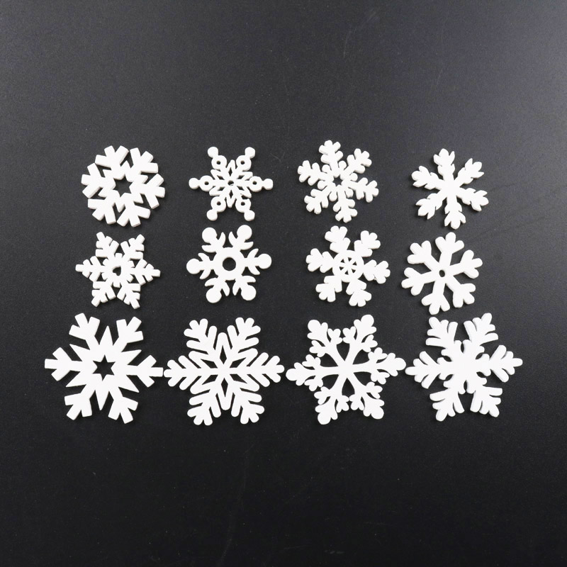 20Pcs Wooden Christmas Snowfla – Embellishments For Scrapbooking recenzja i cena