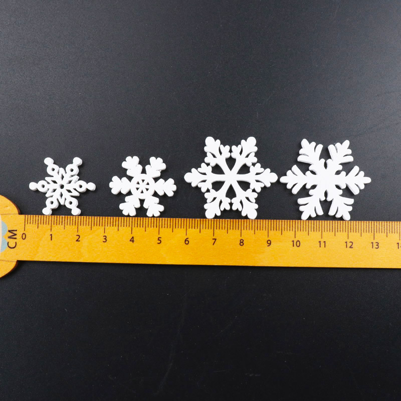 20Pcs Wooden Christmas Snowfla – Embellishments For Scrapbooking recenzja i cena