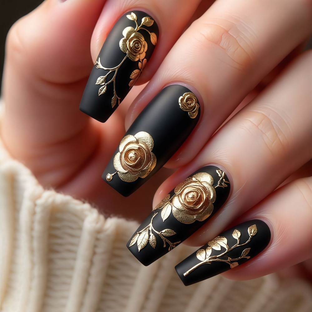 3D fake nails for women girls  – Embroidery Embellishments recenzja i cena
