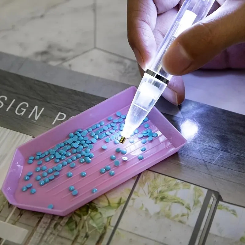 LED Light Diamond Painting Pen – Embroidery Embellishments recenzja i cena