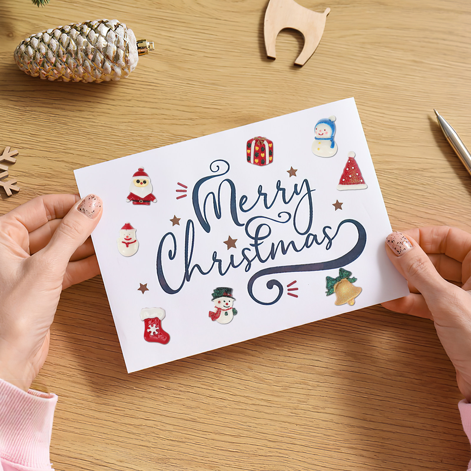 50 PCS Embellishment Christmas – Embellishment Crafts recenzja i cena