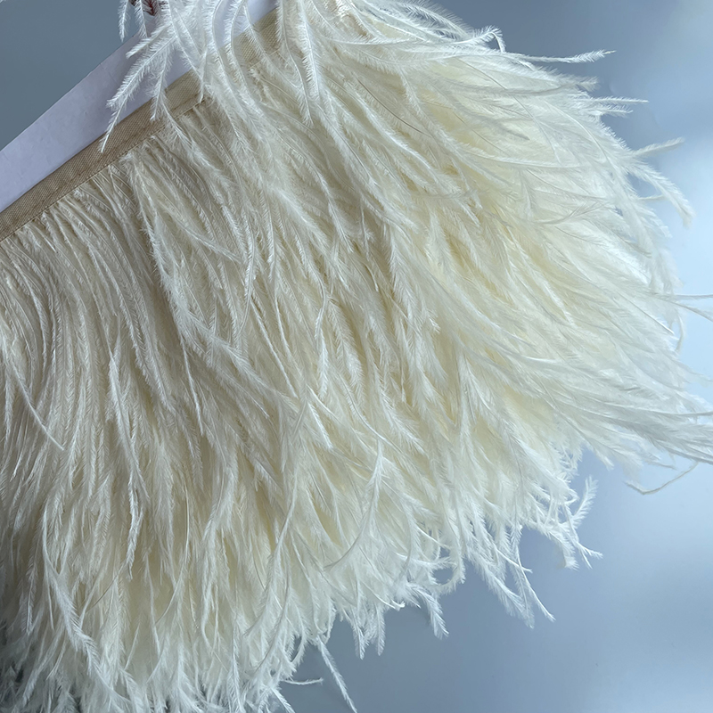 Ostrich Feathers Trim 13-18CM  – Feather Trim Marabou recenzja i cena