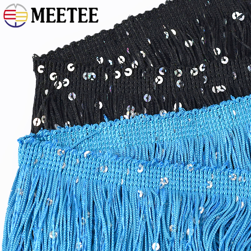 4/8M 10cm Colorful Sequin Tass – Fringe Ribbon Sewing recenzja i cena