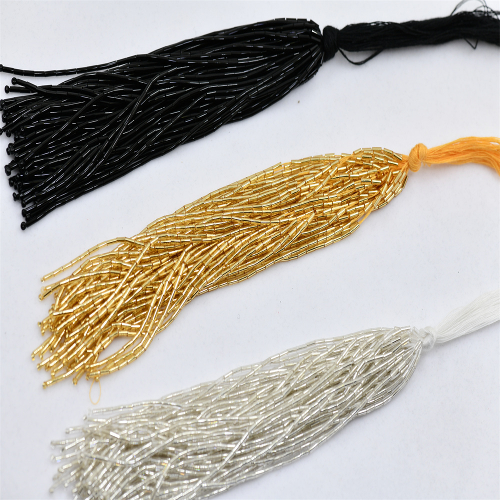 15cm wide 1 bundle gold silver – Beaded Trim Fringe recenzja i cena
