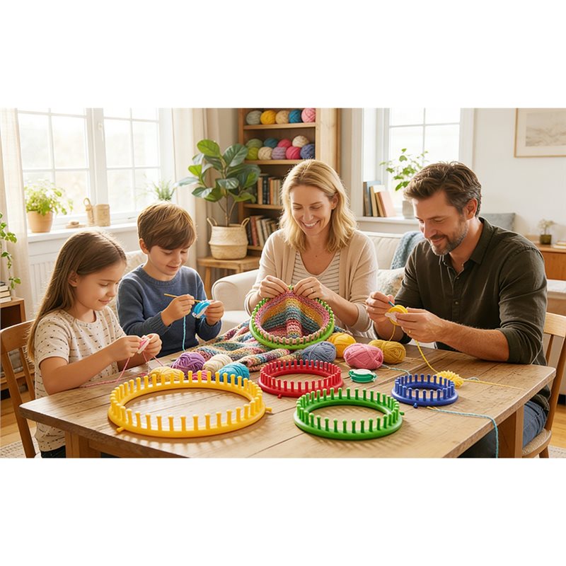 Round Knitting Loom For Hats S – Pom Pom Maker Tool recenzja i cena