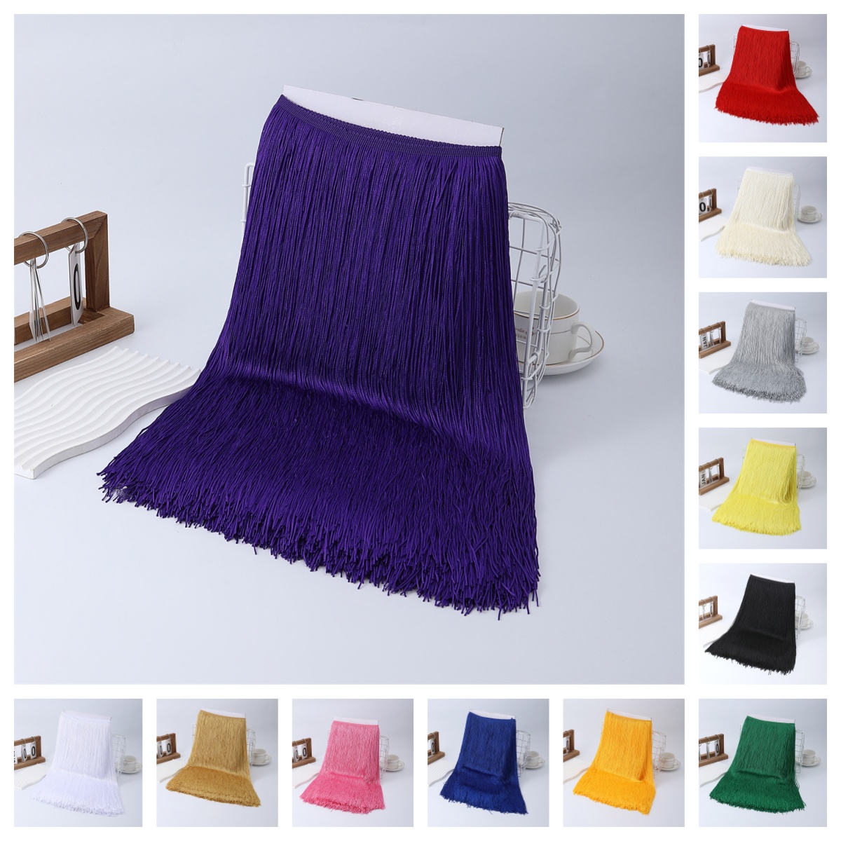 9 Meters Lace Trim Tassel Frin – Fringe Ribbon Sewing recenzja i cena