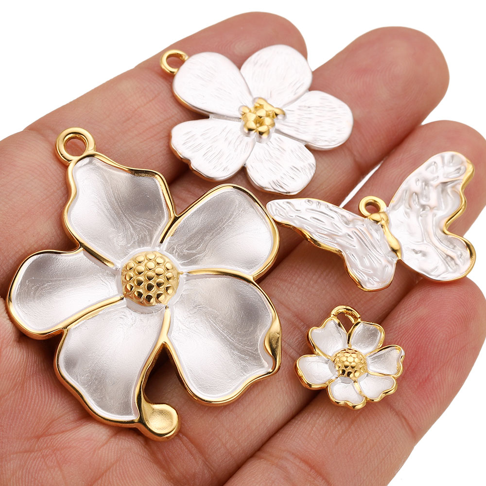 4PCS Stainless Steel White Cha – Embellishment Crafts recenzja i cena