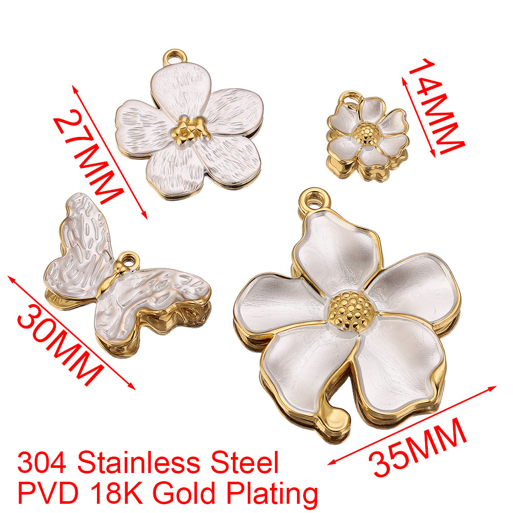 4PCS Stainless Steel White Cha – Embellishment Crafts recenzja i cena