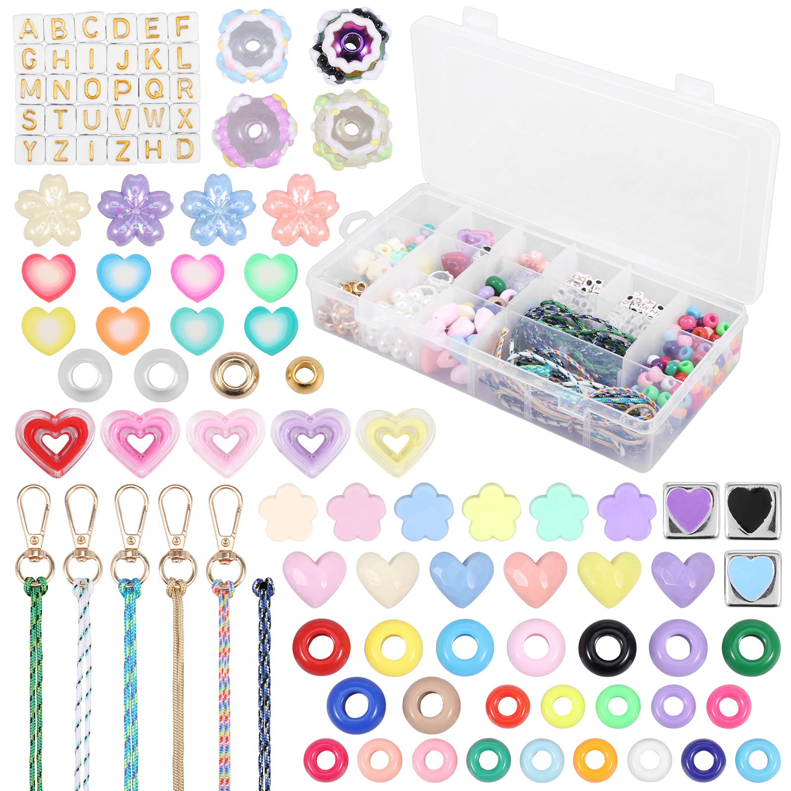 421PCS Beaded Keychain Making  – Embellishment Crafts recenzja i cena