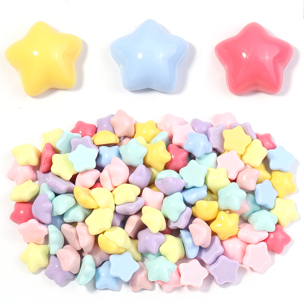 50pcs/lot 16mm Colorful Star R – Embellishment Crafts recenzja i cena