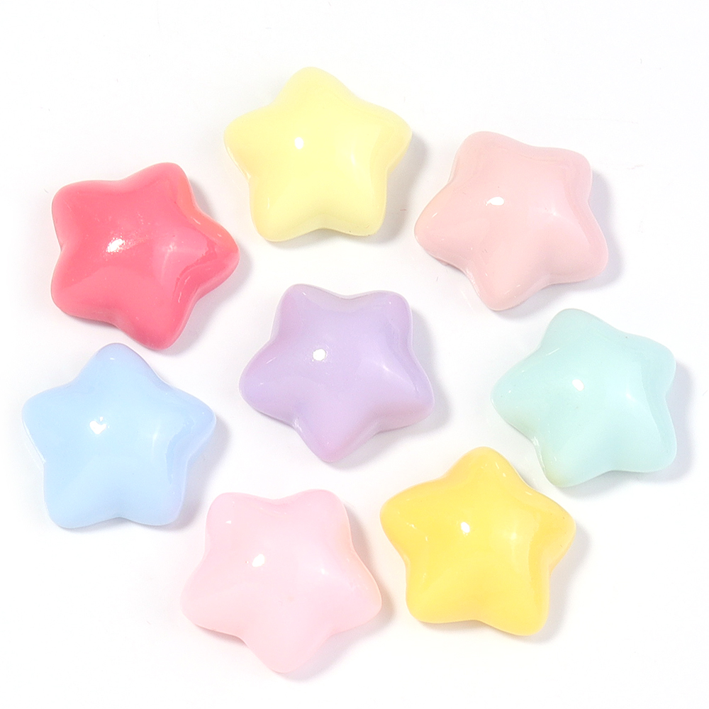 50pcs/lot 16mm Colorful Star R – Embellishment Crafts recenzja i cena