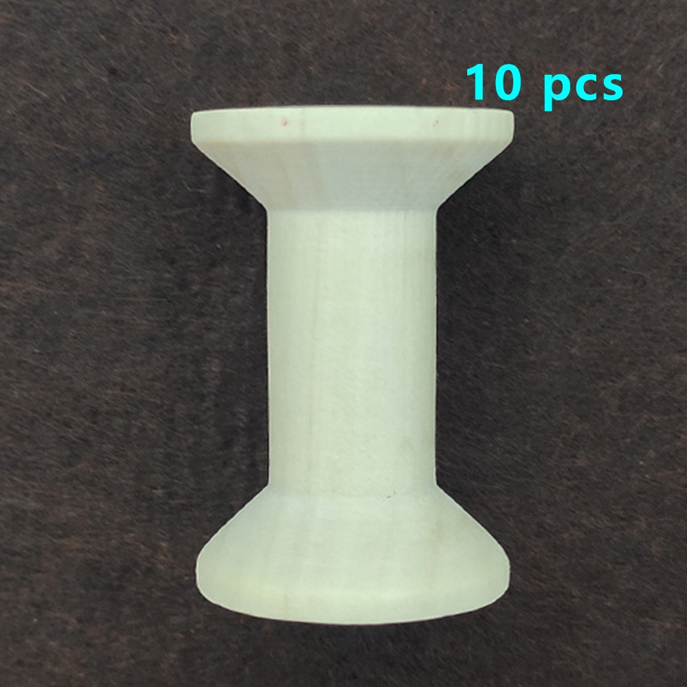 5/10PCS Wooden Bobbins Spools  – Organza Ribbon Spool recenzja i cena