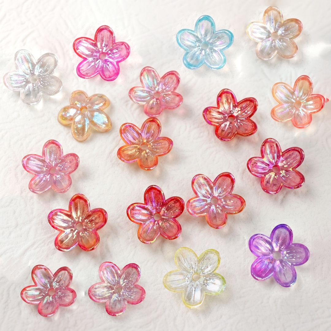 100Pcs/lot 12mm Colorful Lumin – Embellishment Crafts recenzja i cena