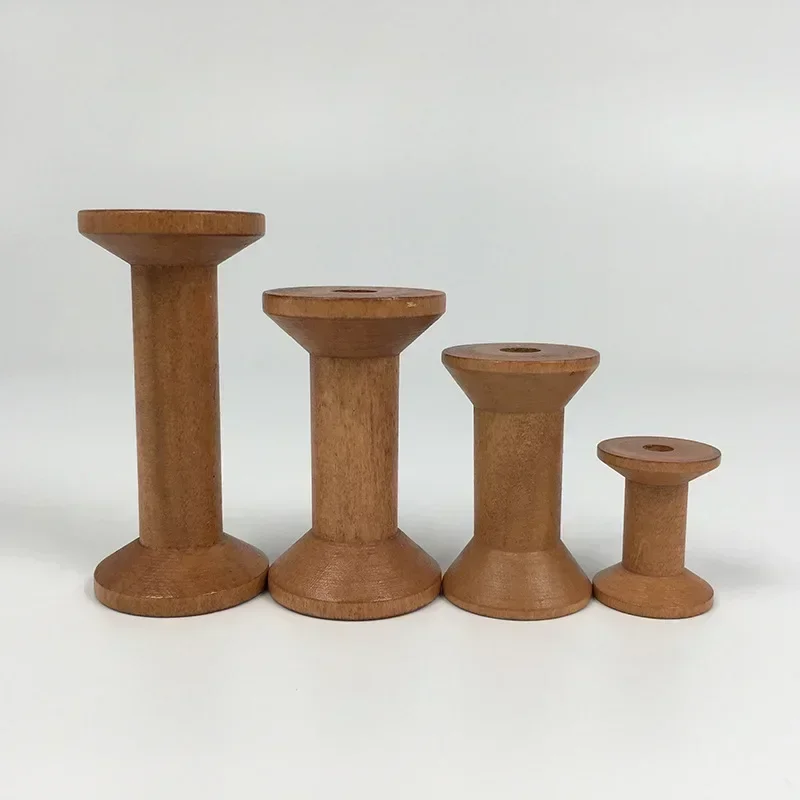 1Pc Brown Big Wood Empty Spool – Organza Ribbon Spool recenzja i cena
