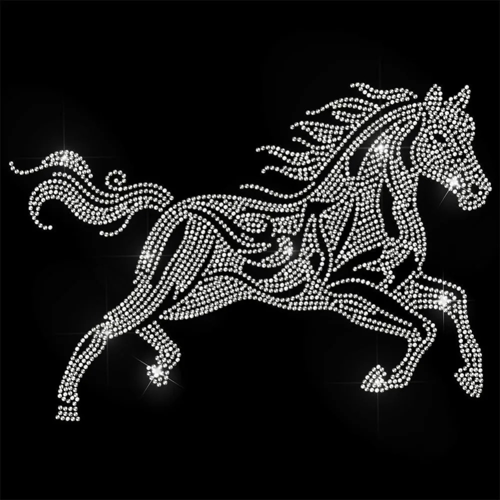 White Rhinestone Iron on Trans – Hotfix Rhinestone Sheet recenzja i cena