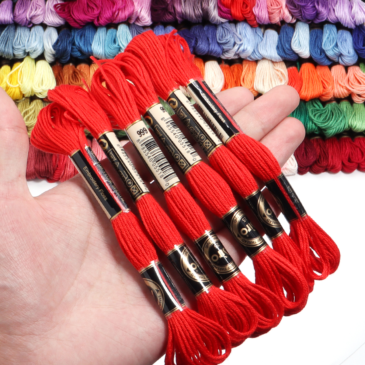 6Pcs/Lot Multicolor Polyester  – Embroidery Embellishments recenzja i cena