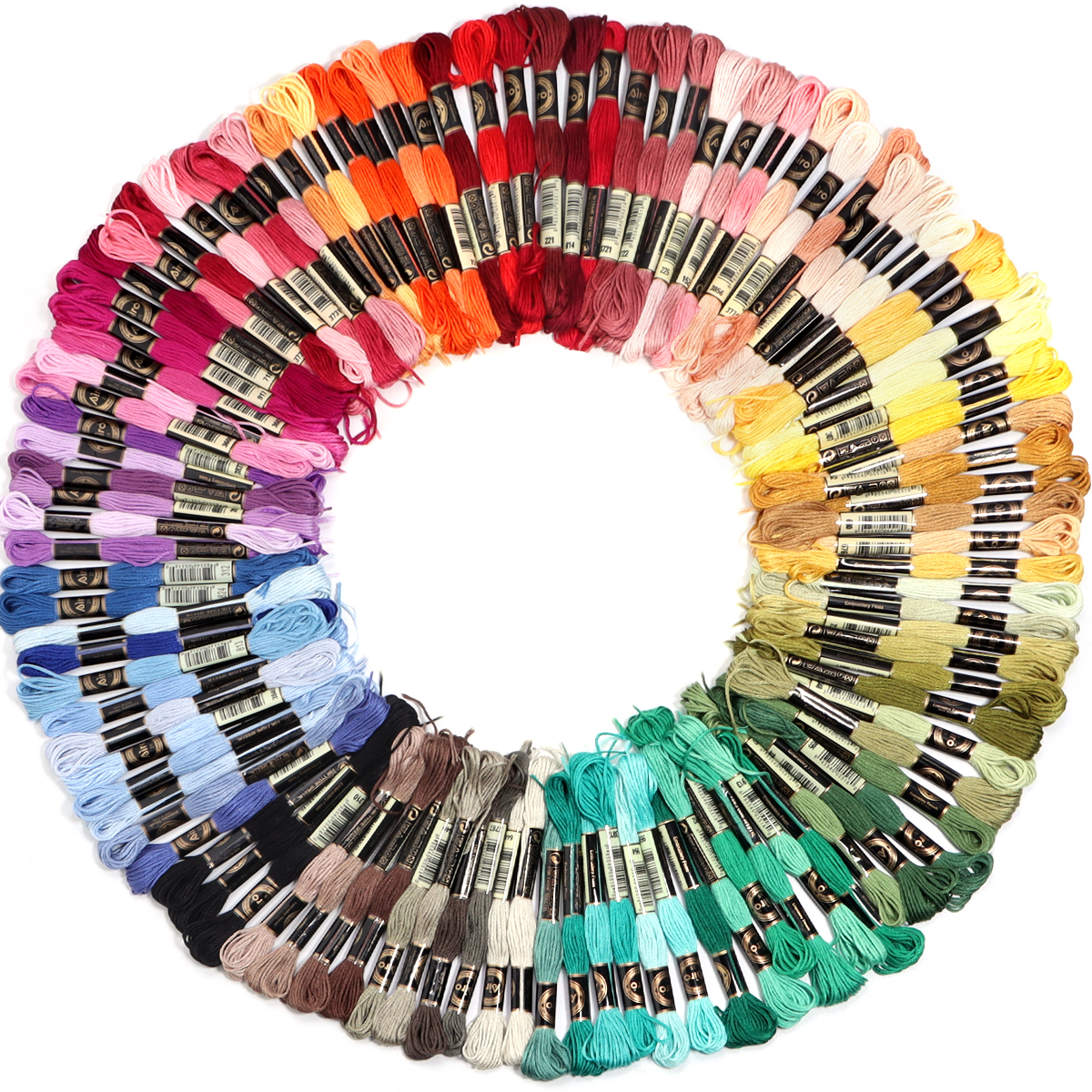 6Pcs/Lot Multicolor Polyester  – Embroidery Embellishments recenzja i cena