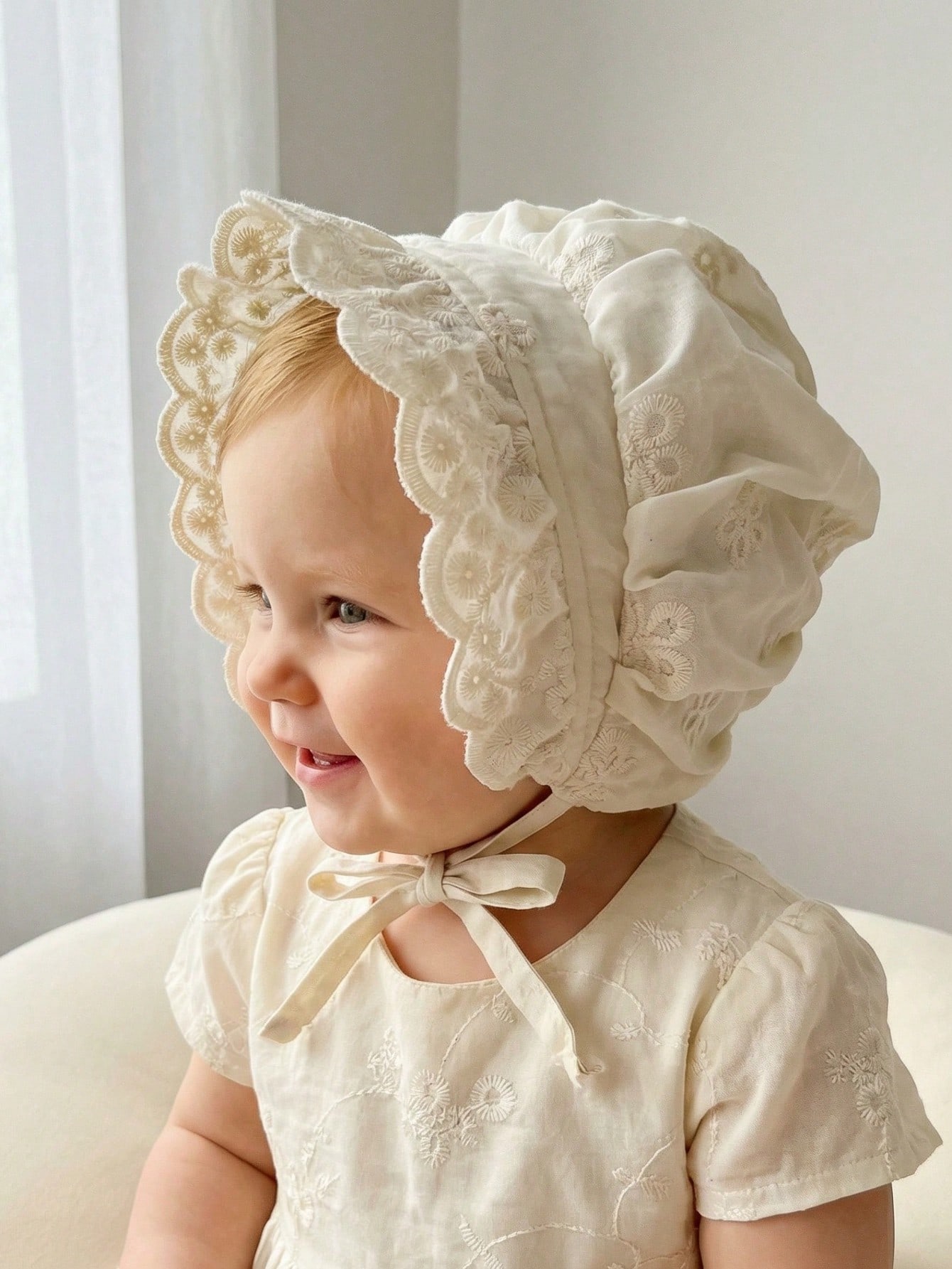 1pcs 6-18M Baby Girls White La – Embroidery Embellishments recenzja i cena