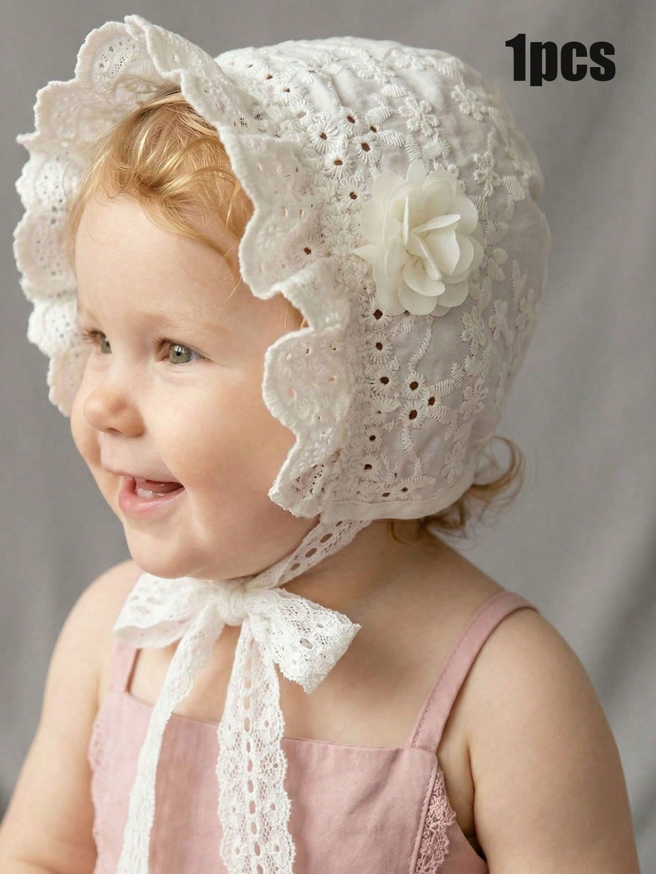 1pcs 6-18M Baby Girls White La – Embroidery Embellishments recenzja i cena