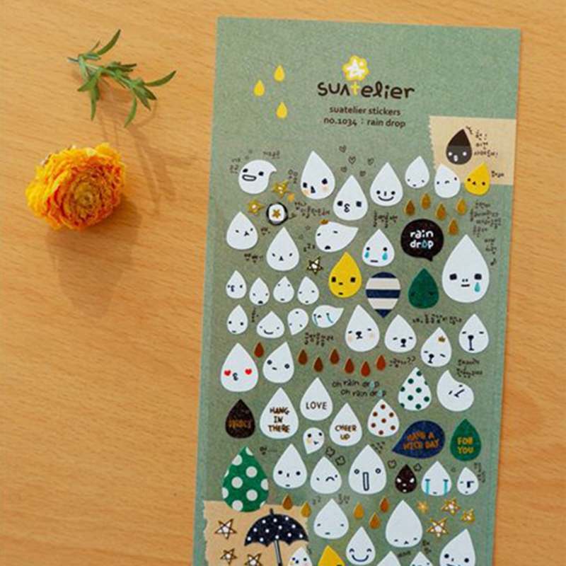 Korea Suatelier Rain Drop Stic – Embellishments For Scrapbooking recenzja i cena