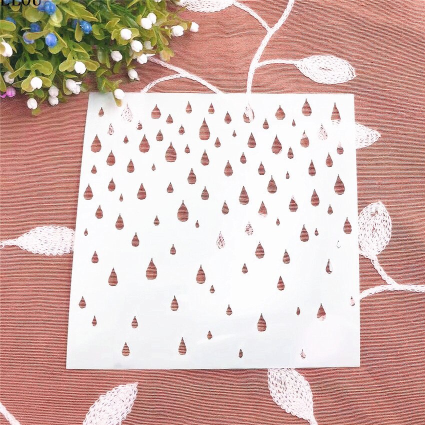 15*15 Raindrops Scrapbook Sten – Embellishments For Scrapbooking recenzja i cena