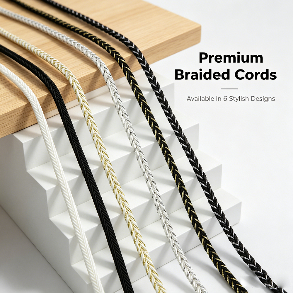 5m/16.4ft each pack Metallic T – Cord Trim Twisted recenzja i cena