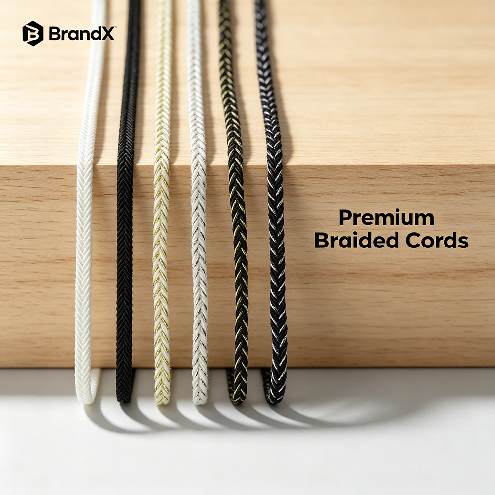 5m/16.4ft each pack Metallic T – Cord Trim Twisted recenzja i cena