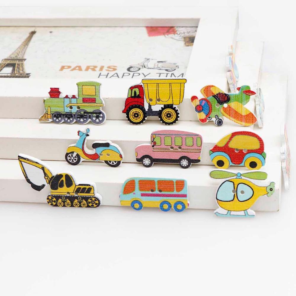 25pc Mix Wooden Painted Cartoo – Embellishments For Scrapbooking recenzja i cena