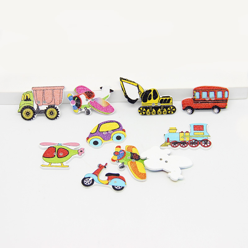 25pc Mix Wooden Painted Cartoo – Embellishments For Scrapbooking recenzja i cena