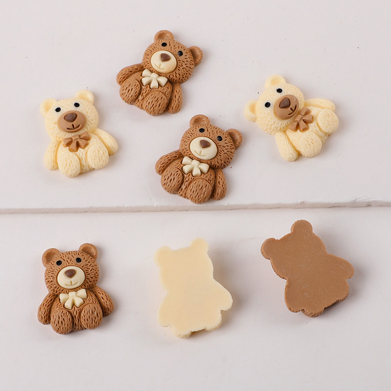 10/30/50pcs Resin Teddy Bear C – Embellishments For Scrapbooking recenzja i cena