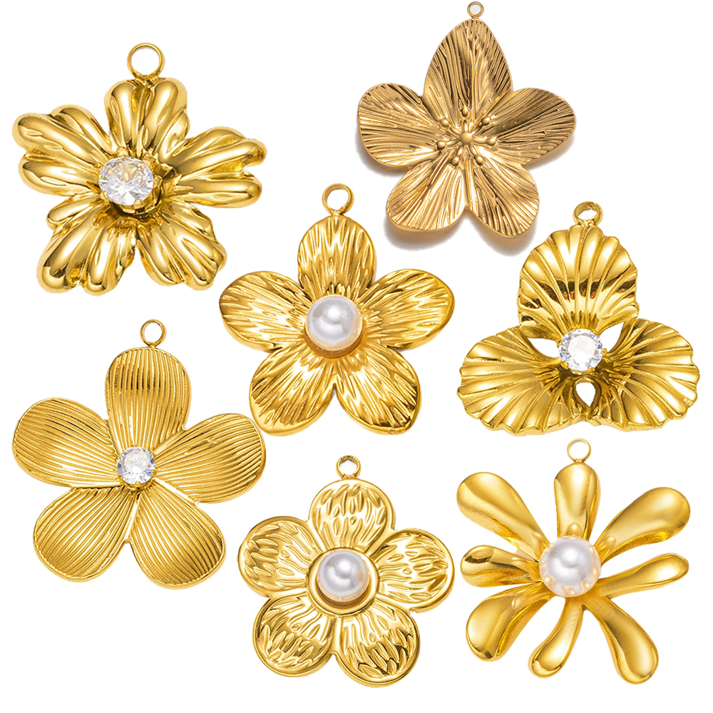 5pcs Gold Stainless Steel Flow – Embellishment Crafts recenzja i cena