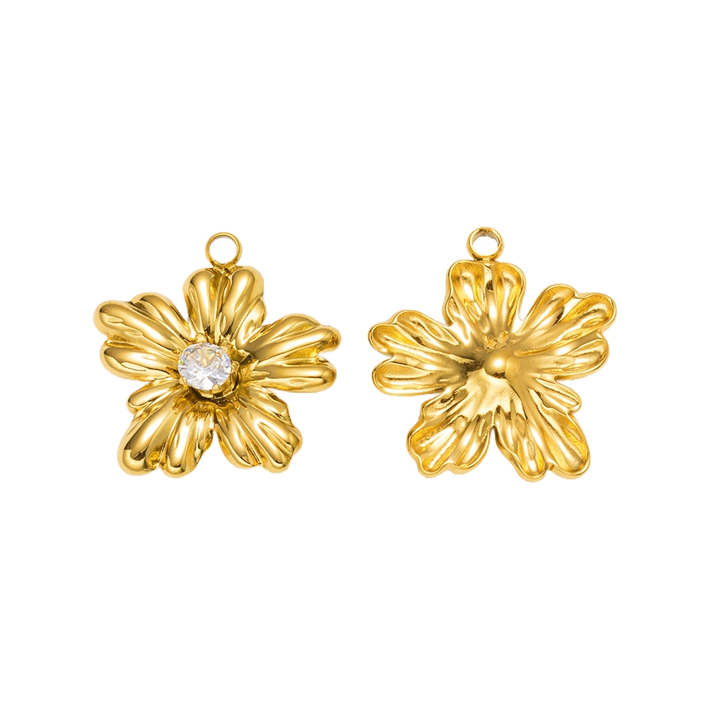 5pcs Gold Stainless Steel Flow – Embellishment Crafts recenzja i cena