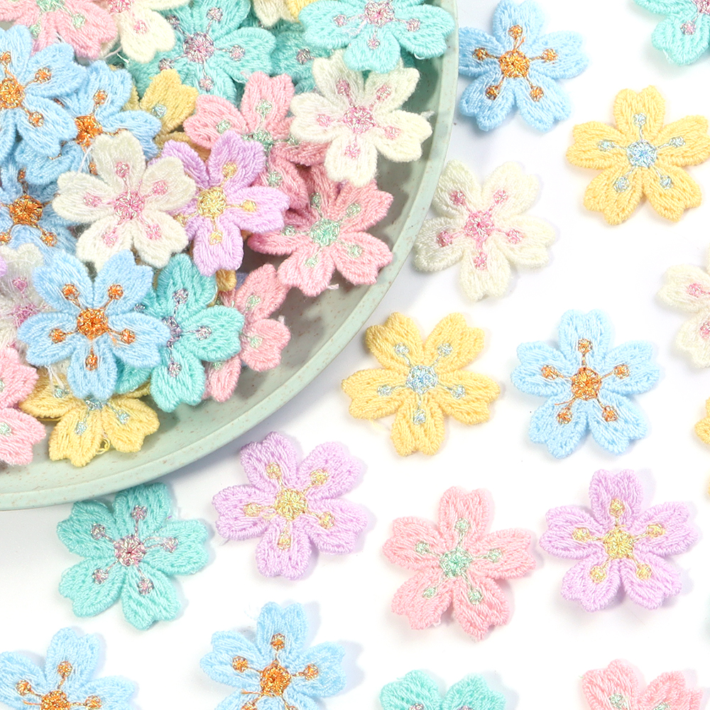 20pcs/lot Colorful 2.4cm Embro – Embroidery Embellishments recenzja i cena
