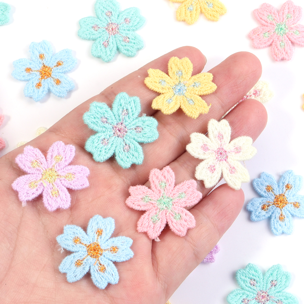 20pcs/lot Colorful 2.4cm Embro – Embroidery Embellishments recenzja i cena