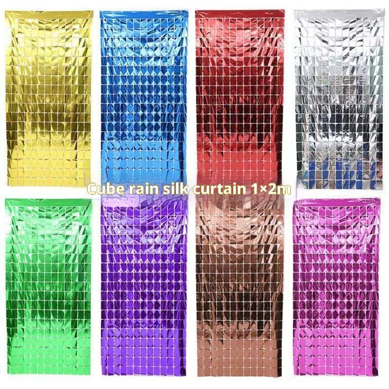1Pc Luxury Square Sequin Backd – Sequin Fabric Panel recenzja i cena