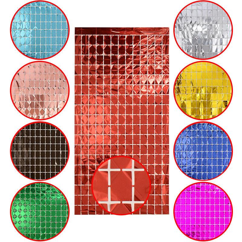1Pc Luxury Square Sequin Backd – Sequin Fabric Panel recenzja i cena