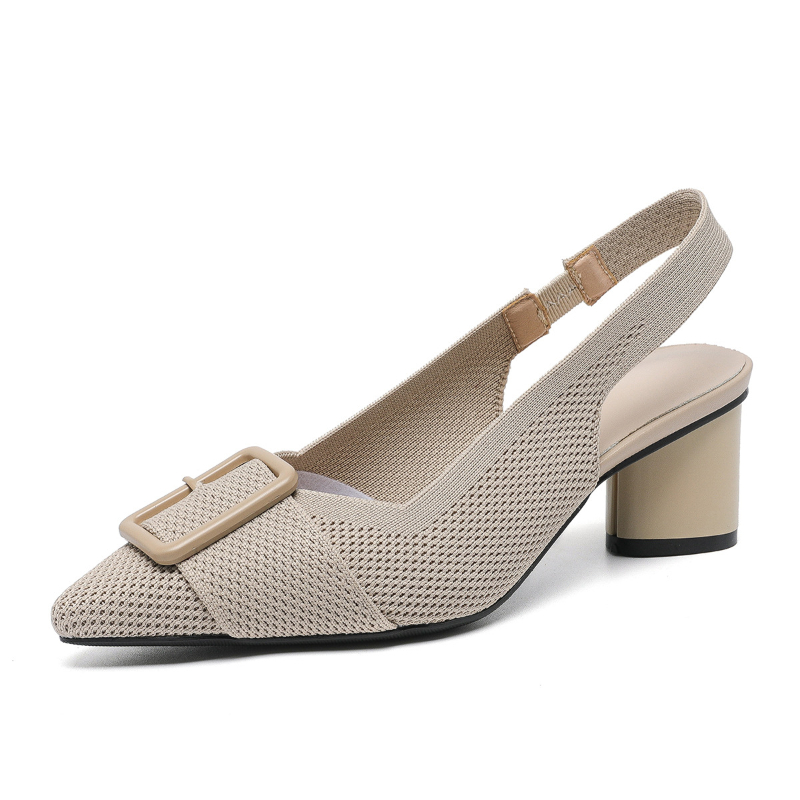 Womens Pointed Toe Knit Hollow – Embellish Knit recenzja i cena